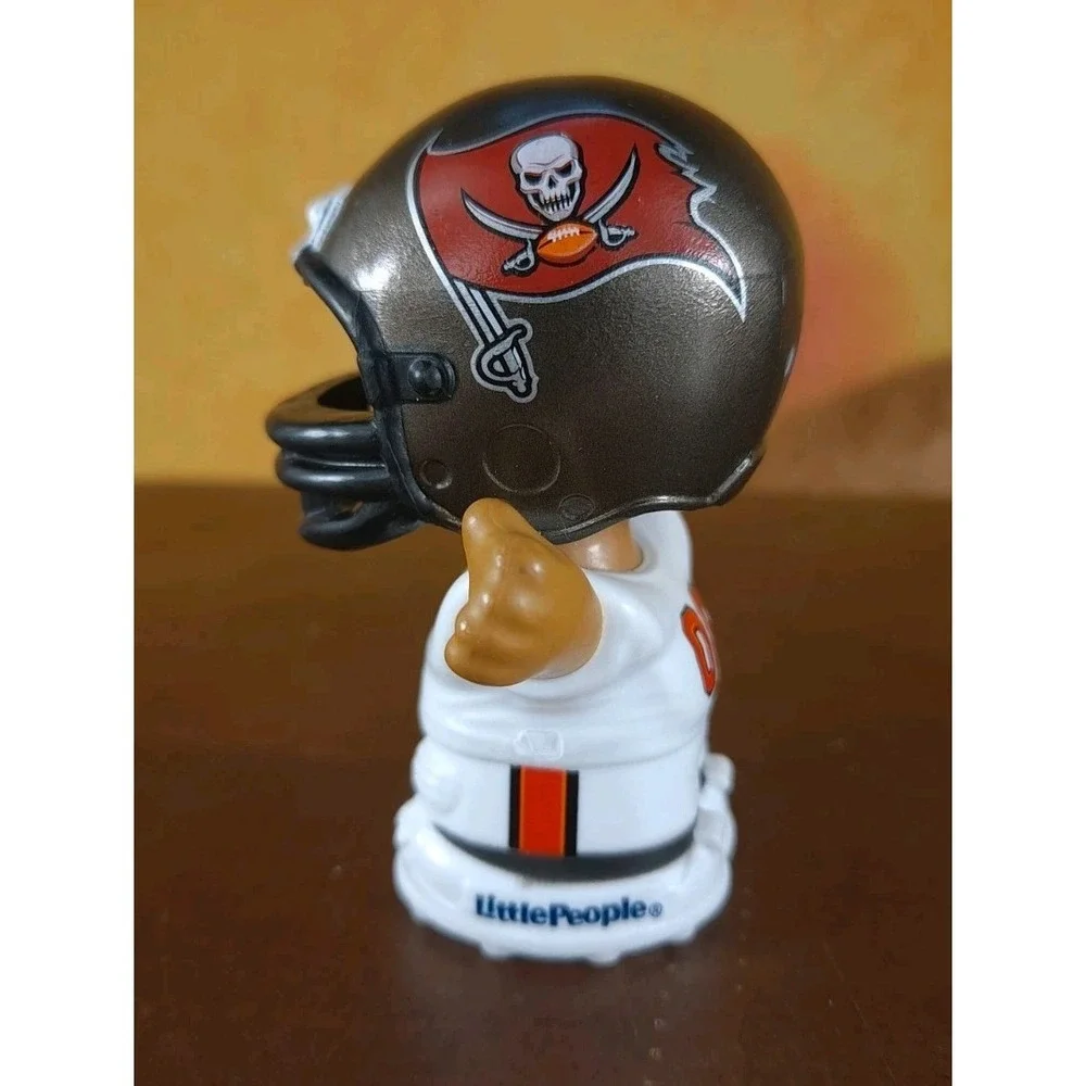 Fisher Price Little People NFL Tampa Bay Buccaneers Player White Uniform